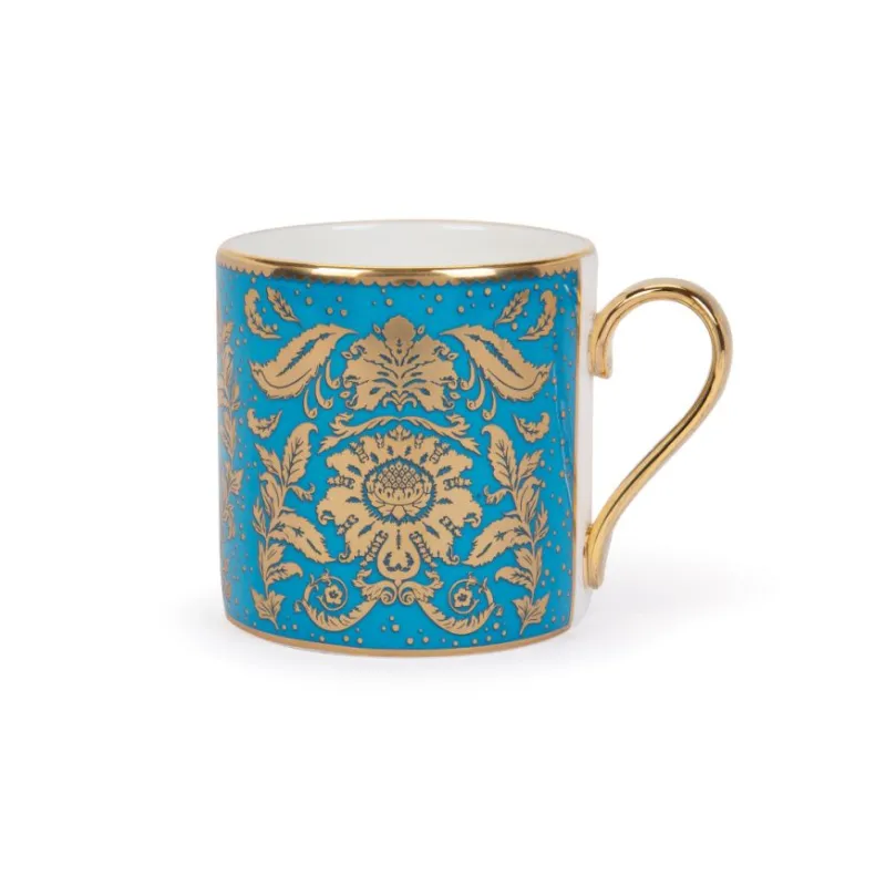 Sale Acanthus Turquoise Coffee Cup And Saucer Cups & Saucers