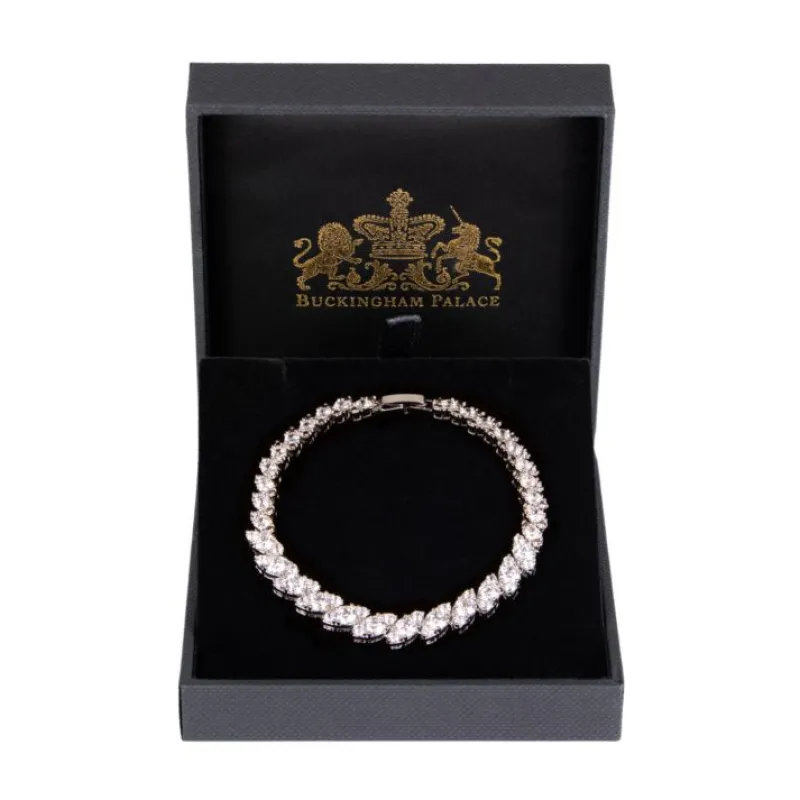 Outlet Buckingham Palace Slim Oval Crystal Bracelet Bracelets