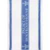 Hot Palace Of Holyroodhouse Blue Waffle Tea Towel Breakfast Table