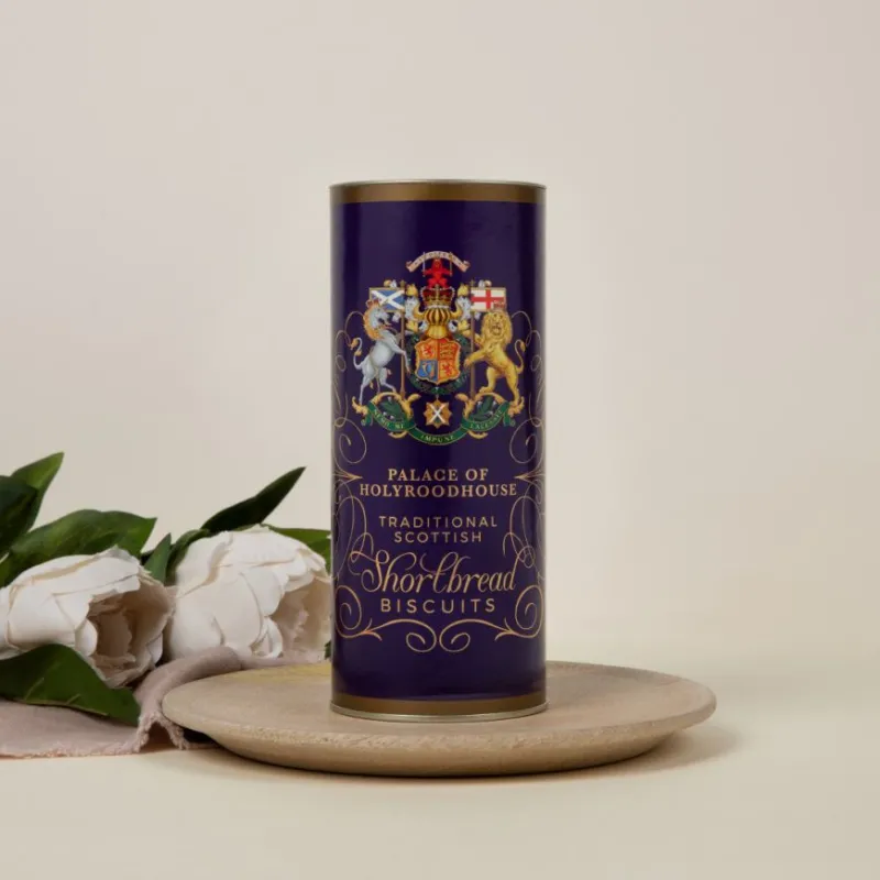 Hot Palace Of Holyroodhouse Shortbread Tube Biscuits