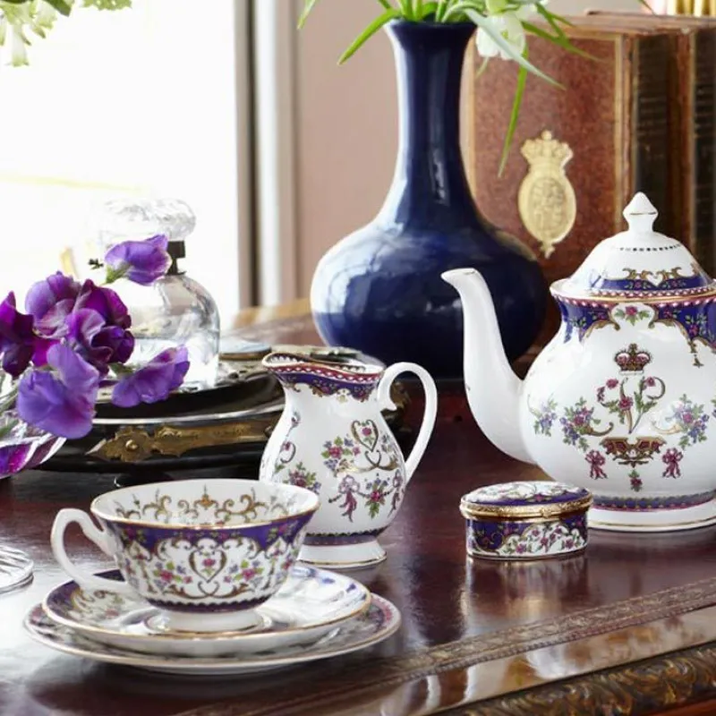 Sale Queen Victoria Teacup And Saucer Afternoon Tea