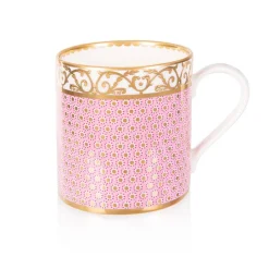 Sevres Pink Coffee Mug Tankards & Mugs