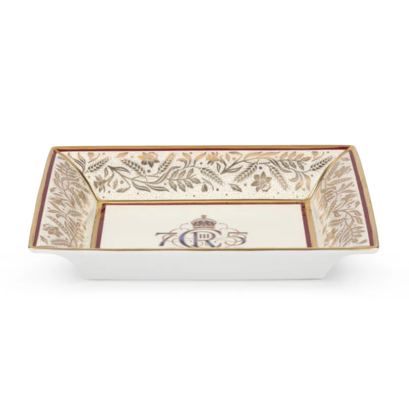 Discount The King'S 75Th Birthday Limited Edition Red Tray His Majesty The King'S 75Th Birthday