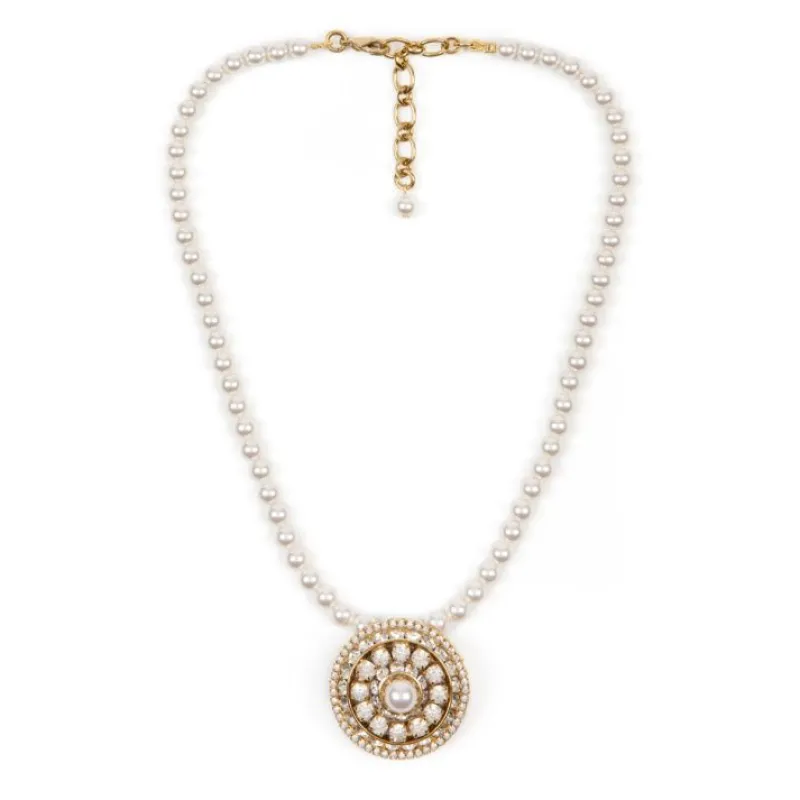 Hot Vicki Sarge Single Strand Pearl Necklace Vicki Sarge
